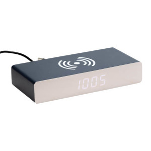 NESNA wireless charger with clock - Reklamnepredmety