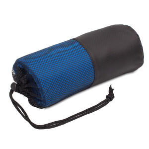 SPARKY towel for sport, black - Reklamnepredmety