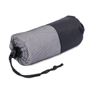 SPARKY towel for sport, black - Reklamnepredmety