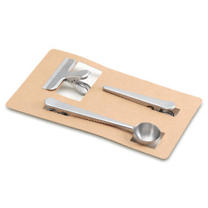KAFFI measuring spoon and clips set - Reklamnepredmety