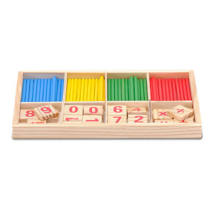 GANITA educational counting set, beige - Reklamnepredmety