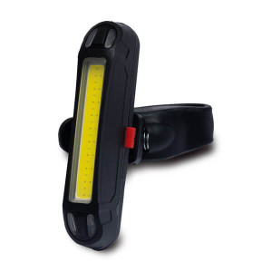 UTRECHT USB rechargeable bicycle flashlight - Reklamnepredmety