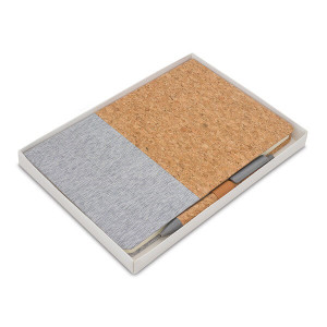TOSSA pen and notebook gift set - Reklamnepredmety