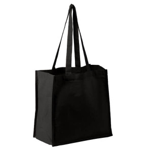 ECO STYLE cotton bag, black - Reklamnepredmety