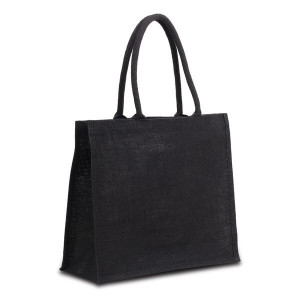 NATURAL SHOPPER shopping bag, black - Reklamnepredmety