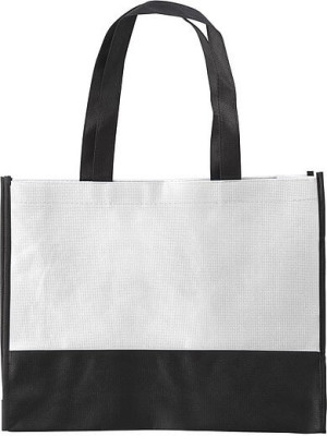 ARMOR Nákupní taška z netkané textilie s černým dnem - Reklamnepredmety