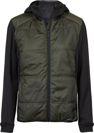 Dámska hybridná strečová bunda s kapucňou Tee Jays - Reklamnepredmety