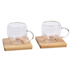 Cup set BAMBOO DUO - Reklamnepredmety