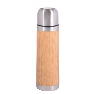 Insulated travel mug BAMBOO SPACE - Reklamnepredmety