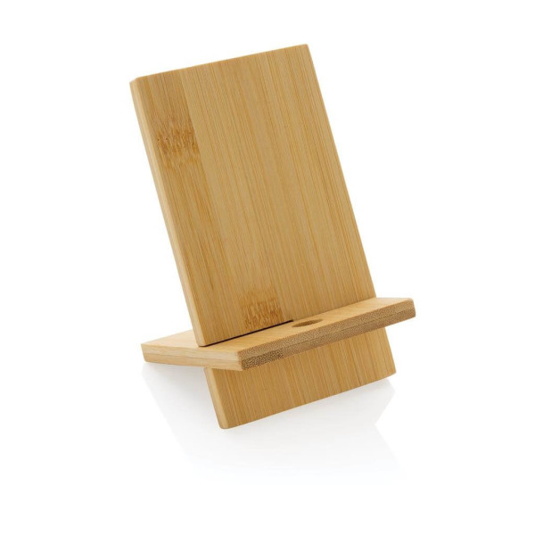 FSC® bamboo phone stand in FSC® kraft box