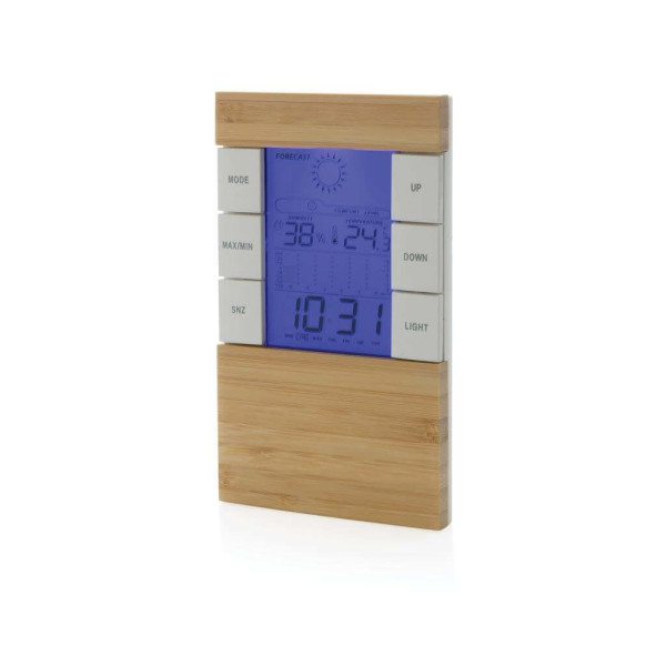 Utah RCS rplastic and FSC® bamboo weather station