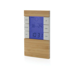 Utah RCS rplastic and FSC® bamboo weather station - Reklamnepredmety