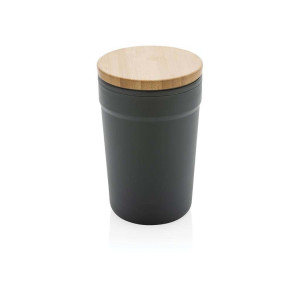 GRS RPP mug with FSC® bamboo lid - Reklamnepredmety