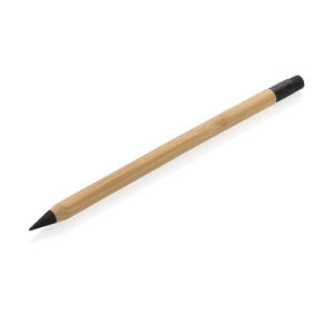 FSC® bamboo infinity pencil with eraser - Reklamnepredmety