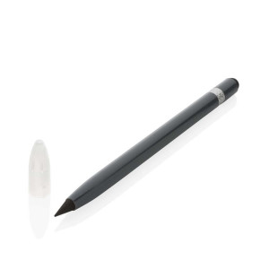Aluminum inkless pen with eraser - Reklamnepredmety