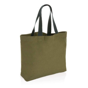 Impact AWARE™ recycled canvas large tote 240 gsm undyed - Reklamnepredmety