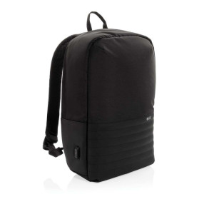 Swiss Peak AWARE™ RFID anti-theft 15' laptop backpack - Reklamnepredmety