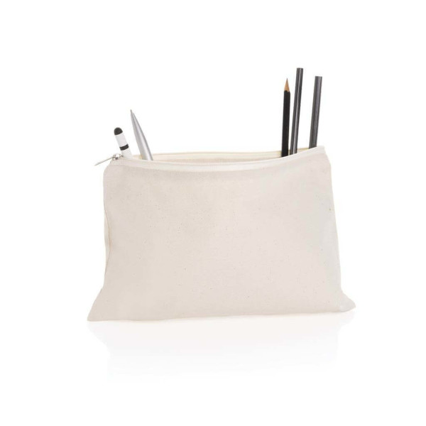 Impact AWARE™ 285 gsm rcanvas pencil case undyed