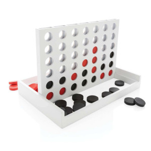 FSC® Connect four wooden game - Reklamnepredmety