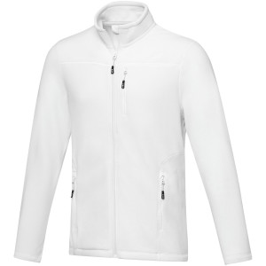 Amber men's GRS recycled full zip fleece jacket - Reklamnepredmety