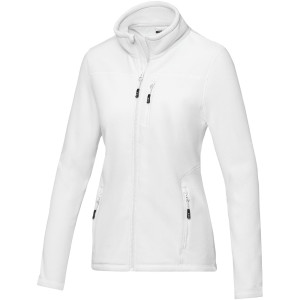 Amber women's GRS recycled full zip fleece jacket - Reklamnepredmety