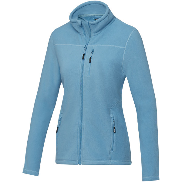 Amber women's GRS recycled full zip fleece jacket