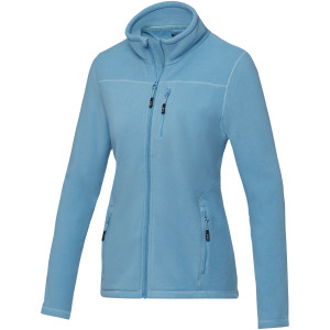 Amber women's GRS recycled full zip fleece jacket - Reklamnepredmety