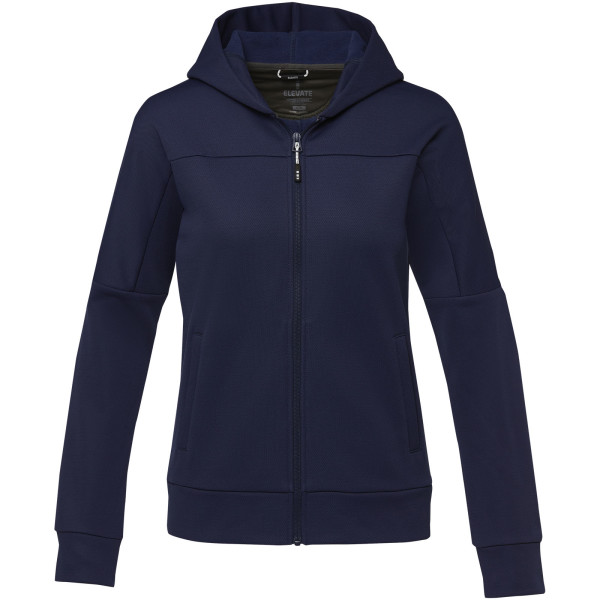 Nubia women's performance full zip knit jacket