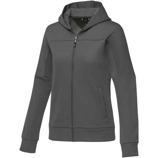 Nubia women's performance full zip knit jacket