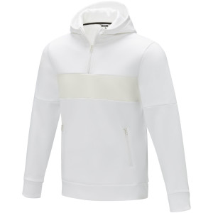 Sayan men's half zip anorak hooded sweater - Reklamnepredmety