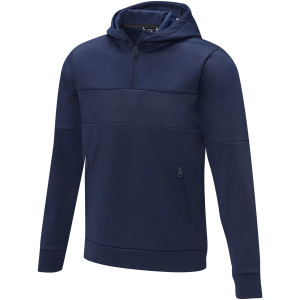 Sayan men's half zip anorak hooded sweater - Reklamnepredmety