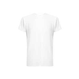 TUBE WH. Polyester t-shirt - Reklamnepredmety
