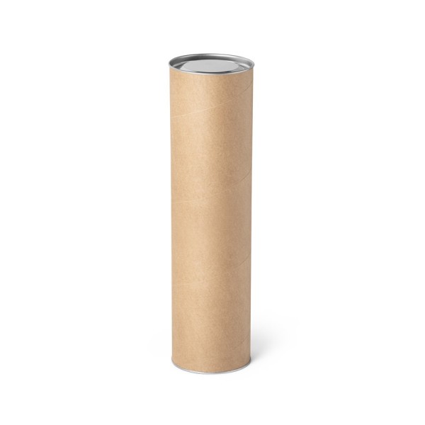 BOXIE CAN NAT CHR L. Cylindrical box