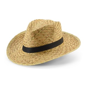 JEAN POLI. Natural straw hat - Reklamnepredmety