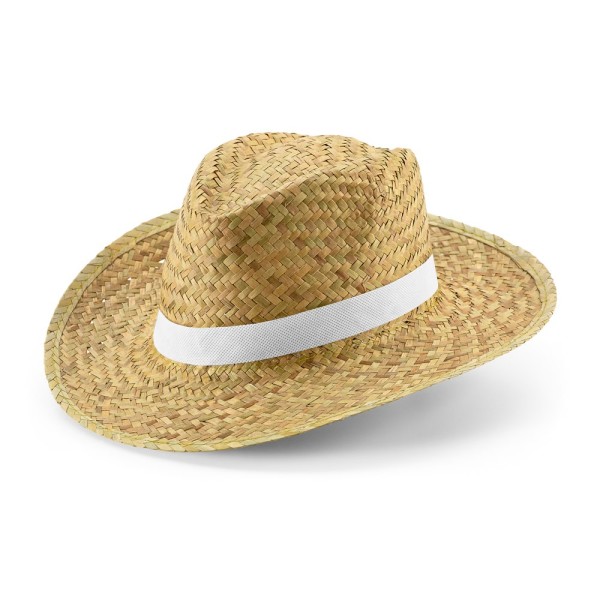 JEAN POLI. Natural straw hat