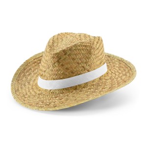 JEAN POLI. Natural straw hat - Reklamnepredmety