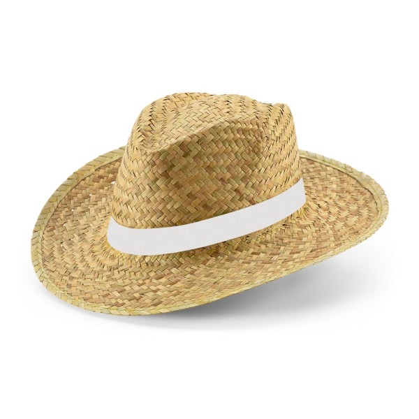 JEAN RIB. Natural straw hat