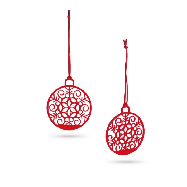 Set of 2 Christmas decorations