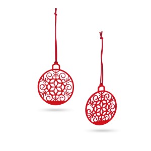 Set of 2 Christmas decorations - Reklamnepredmety