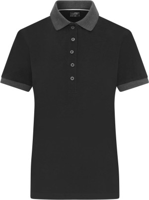 Women's contrast piqué polo JN 1303 - Reklamnepredmety