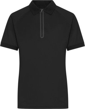 Women's polo with zipper JN 1307 - Reklamnepredmety