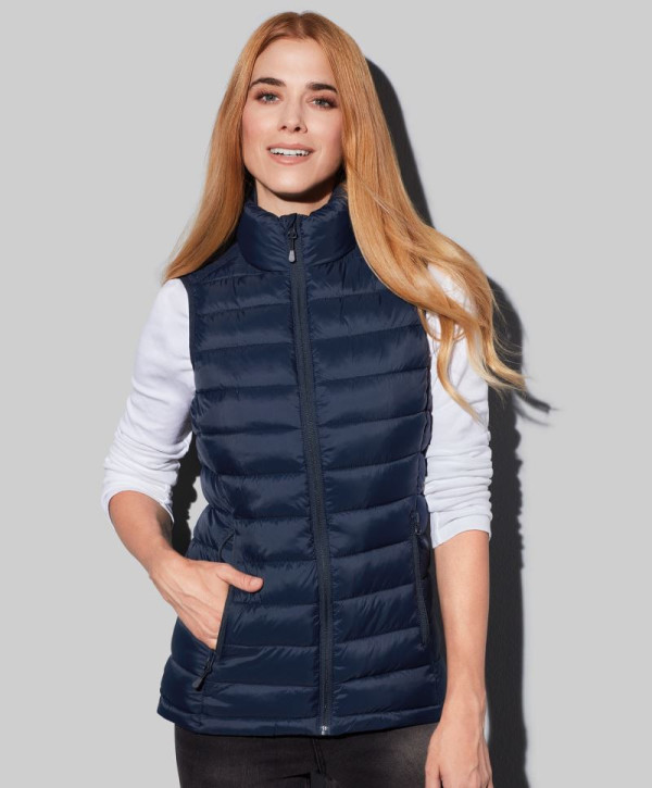 Women's Lux quilted vest