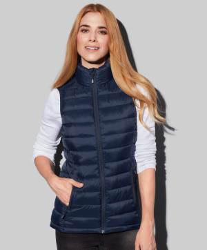 Women's Lux quilted vest - Reklamnepredmety