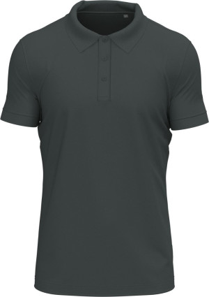 Men's stretch piqué polo in heavy cotton Clive - Reklamnepredmety