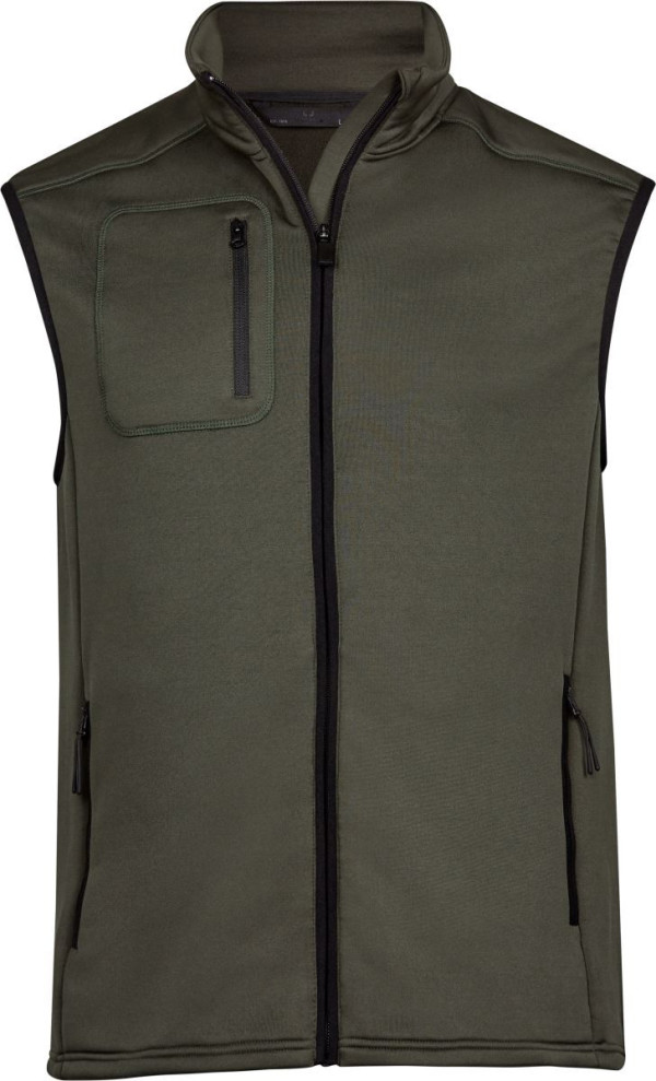 Stretch fleece vest 9104