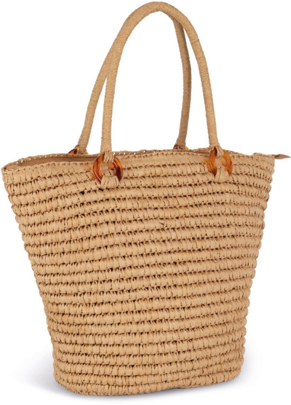 Plant fibre shopping bag