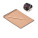 Scratching paper notebook BLACK - mo6699-40 - variant Mo MO6699-40