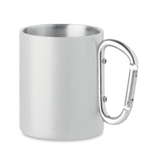 Double wall stainless steel mug TRUMBA - Reklamnepredmety