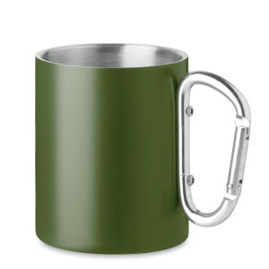 Double wall stainless steel mug TRUMBA - Reklamnepredmety
