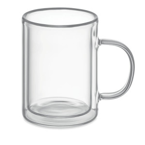 Double wall glass mug SUBLIMGLOSS+ - Reklamnepredmety